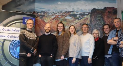 Þáttakendur í verkefninu Arctic Guides Safety Education Collaboration